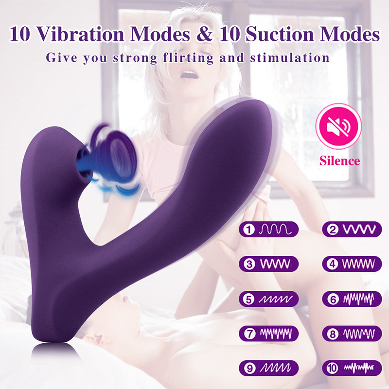 အမျိုးသမီးများအတွက် Clitoral Sucking Vibrator လိင်အရုပ်