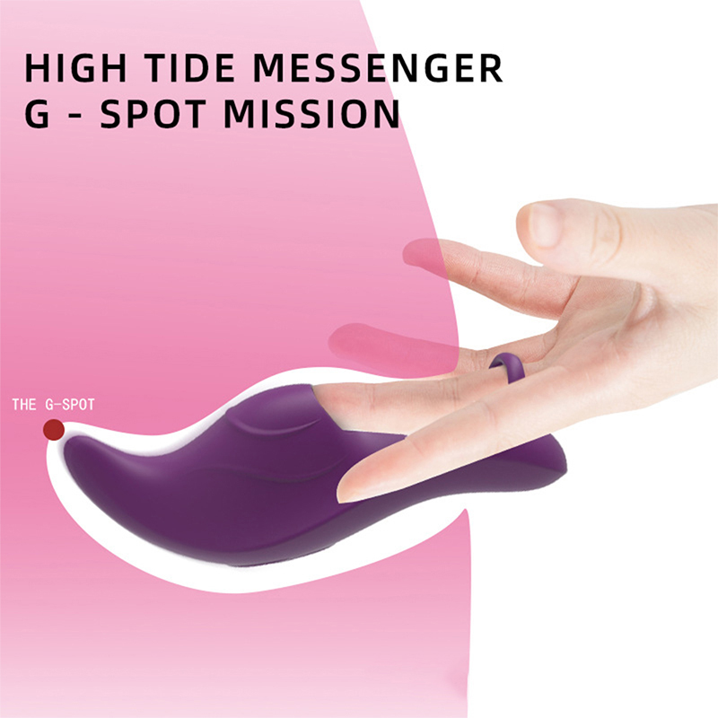 အမျိုးသမီးများအတွက် Finger Sleeve Vibrator