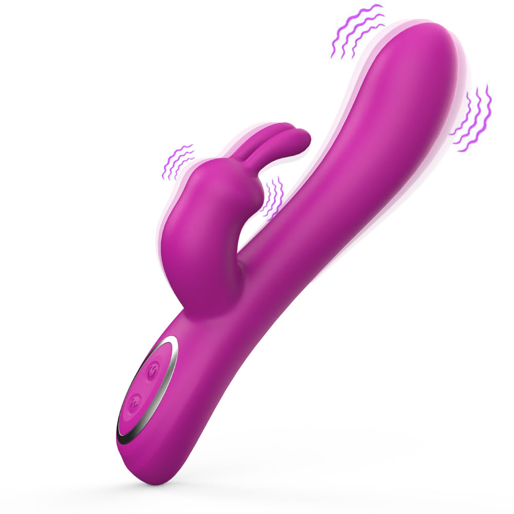 ယုန်ဦးခေါင်း G-spot Vibrator Beginners အတွက် Clit Stimulator Dildo Vibrator USB အရွယ်ရောက်ပြီးသူ ထုတ်ကုန် vibrators